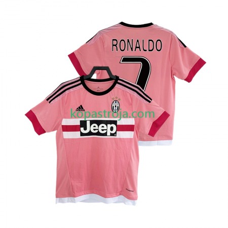 Billiga Fotbollströjor Juventus Cristiano Ronaldo 7 2016 2017 Retro Borta tröja Kortärmad